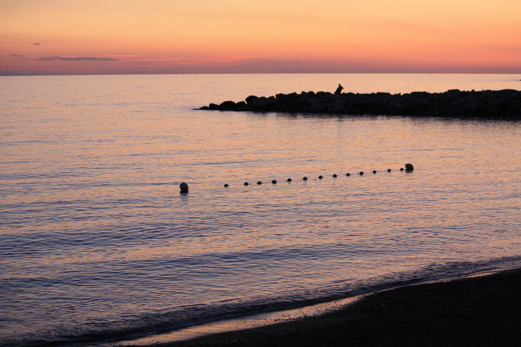 Lungomare Hotel Marina di Cecina Bagian luar foto